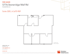 5776 Stoneridge Mall Rd, Pleasanton, CA for lease Floor Plan- Image 1 of 1