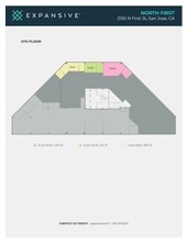2150 N 1st St, San Jose, CA for lease Site Plan- Image 1 of 9