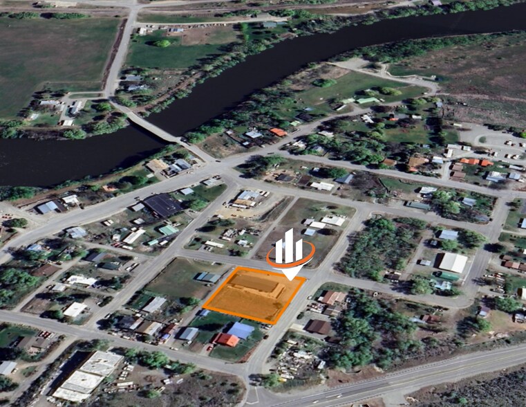 202 2nd St, Riverside, WA for sale - Aerial - Image 3 of 3