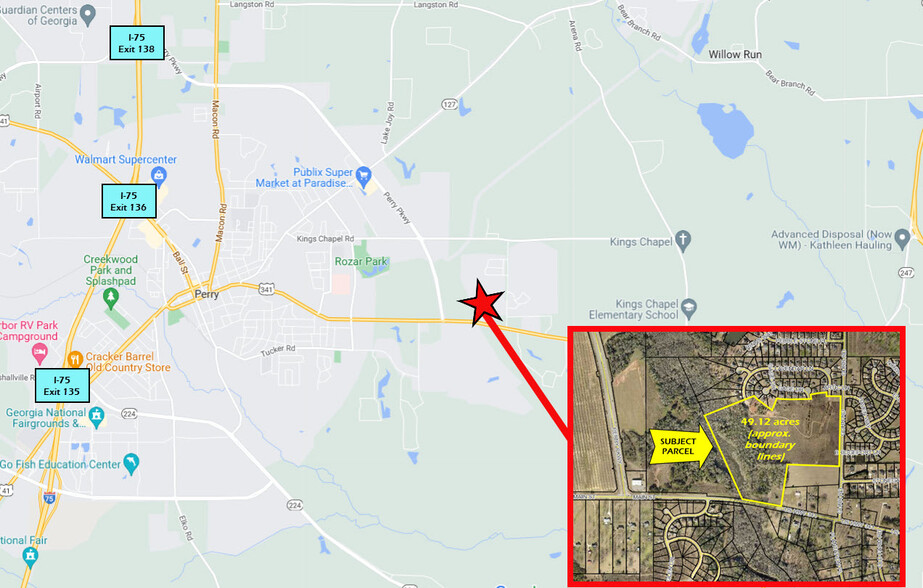 Highway 341 S, Perry, GA for sale - Building Photo - Image 1 of 1