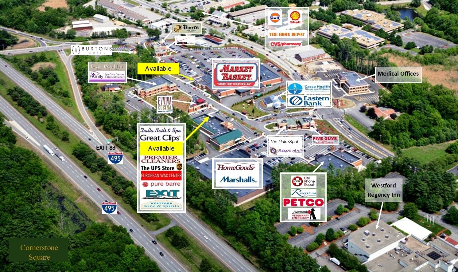 Boston Rd, Westford, MA 01886 Cornerstone Square