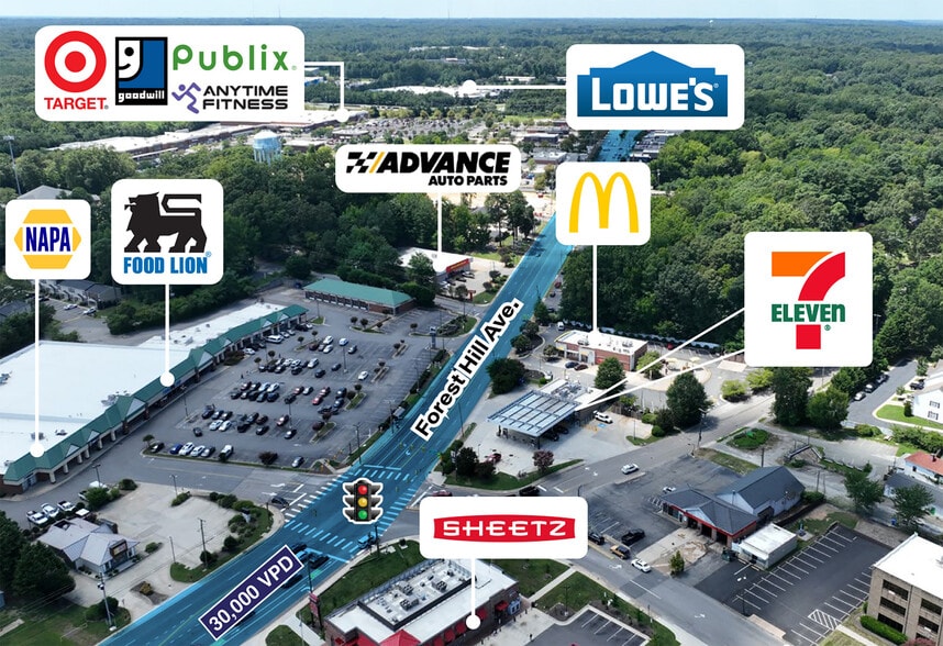 6824 Forest Hill Ave, Richmond, VA for sale - Building Photo - Image 2 of 3