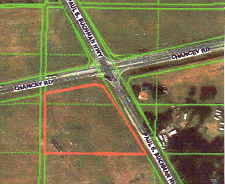 County Road 39, Zephyrhills, FL - aerial  map view