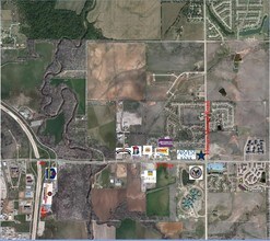 NWC Flowermound & E Gore Blvd, Lawton, OK - AERIAL map view