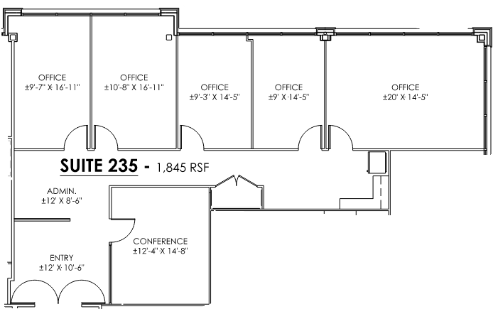 5030 Business Center Dr, Fairfield, CA for lease Floor Plan- Image 1 of 1