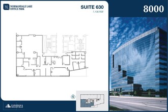 8000-8500 Normandale Lake Blvd, Bloomington, MN for lease Floor Plan- Image 1 of 1