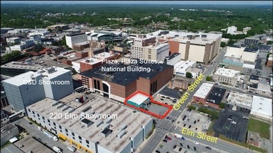 225 S Elm St, High Point, NC - AERIAL  map view