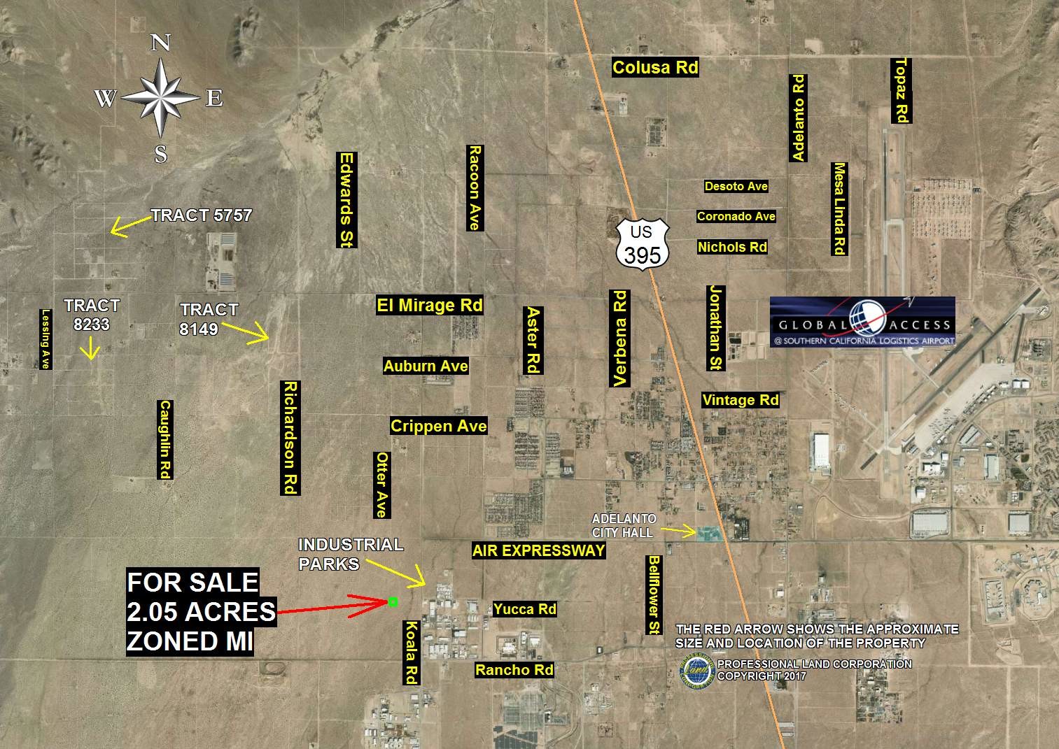 Yucca Rd & Otter St, Adelanto, CA for sale Primary Photo- Image 1 of 3