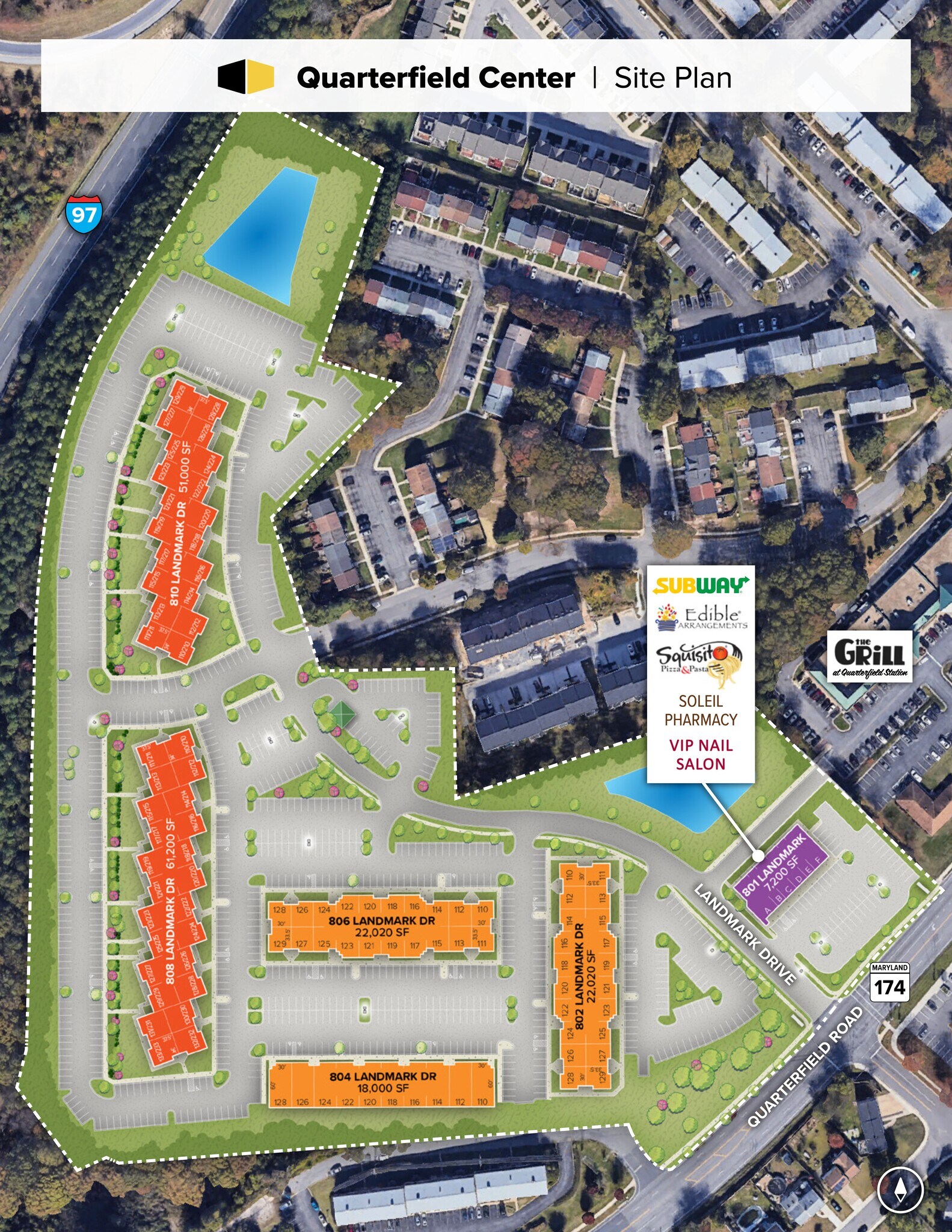 802 Landmark Dr, Glen Burnie, MD for lease Site Plan- Image 1 of 1