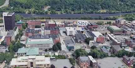 1020 Main St, Lynchburg, VA - aerial  map view