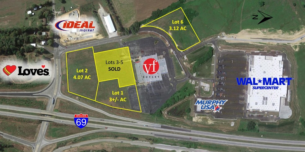 100 Factory Outlet Rd, Hanson, KY for sale - Aerial - Image 1 of 1