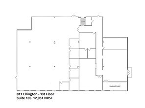 811 FM-1959, Houston, TX for lease Floor Plan- Image 1 of 2
