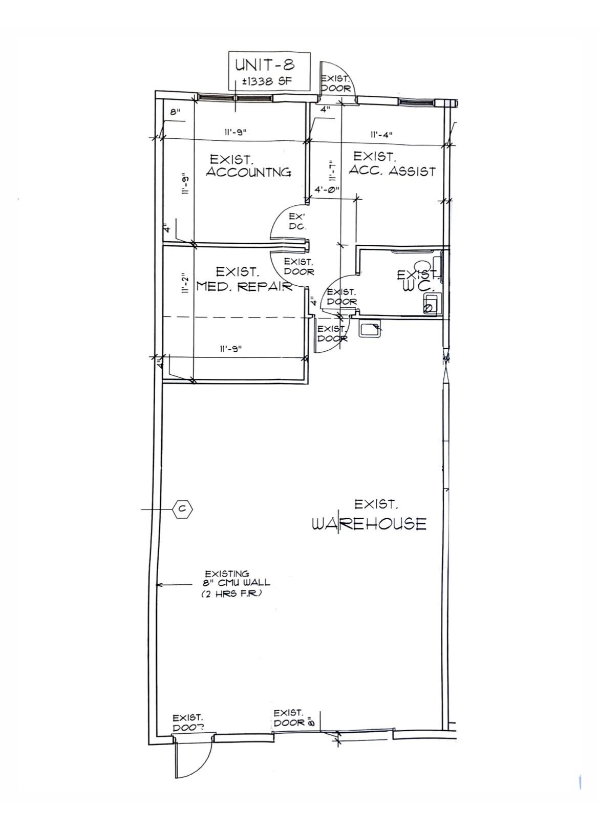 7853-7883 SW Ellipse Way, Stuart, FL for lease Floor Plan- Image 1 of 1