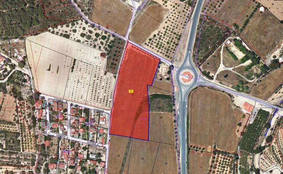 Land in Els Garidells, Tarragona for sale - Floor Plan - Image 1 of 4