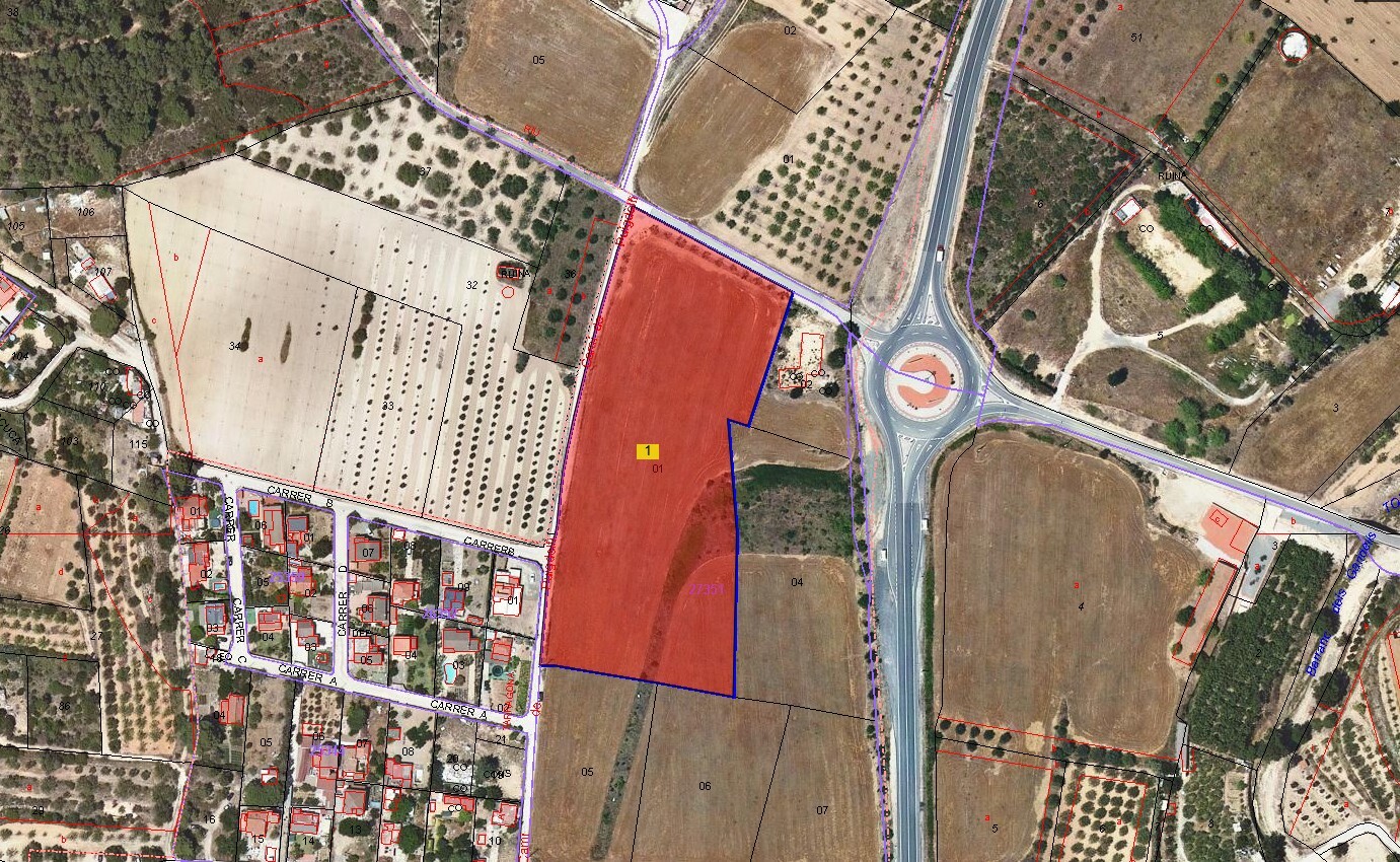 Land in Els Garidells, Tarragona for sale Floor Plan- Image 1 of 5