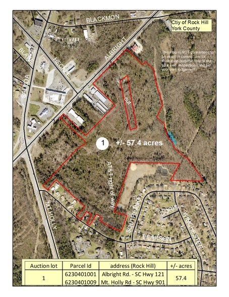 Albright Rd, Rock Hill, SC for sale - Primary Photo - Image 1 of 1