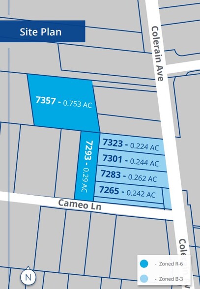 7265 & 7357 Colerain Ave, Cincinnati, OH for sale - Site Plan - Image 2 of 2