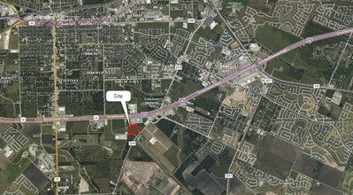 FM 2218 & Reese Rd, Rosenberg, TX - AERIAL  map view - Image1