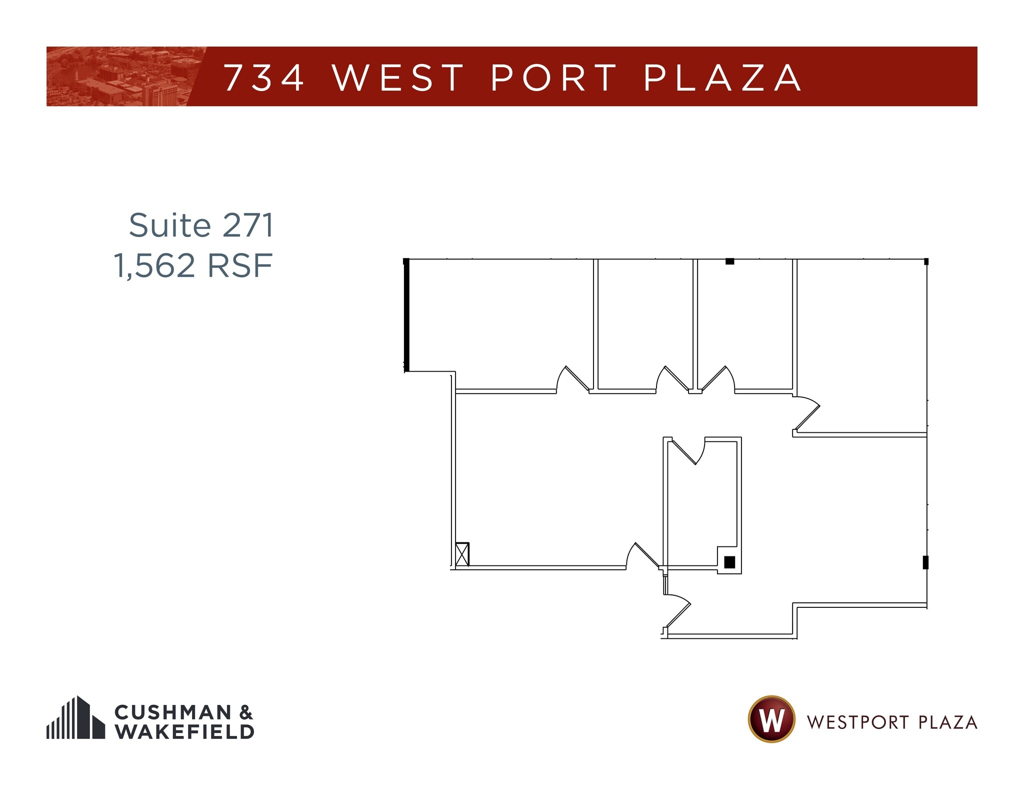 102 Westport Plaza Dr, Saint Louis, MO for lease Site Plan- Image 1 of 1