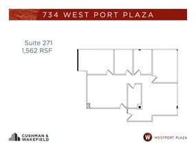 102 Westport Plaza Dr, Saint Louis, MO for lease Site Plan- Image 1 of 1