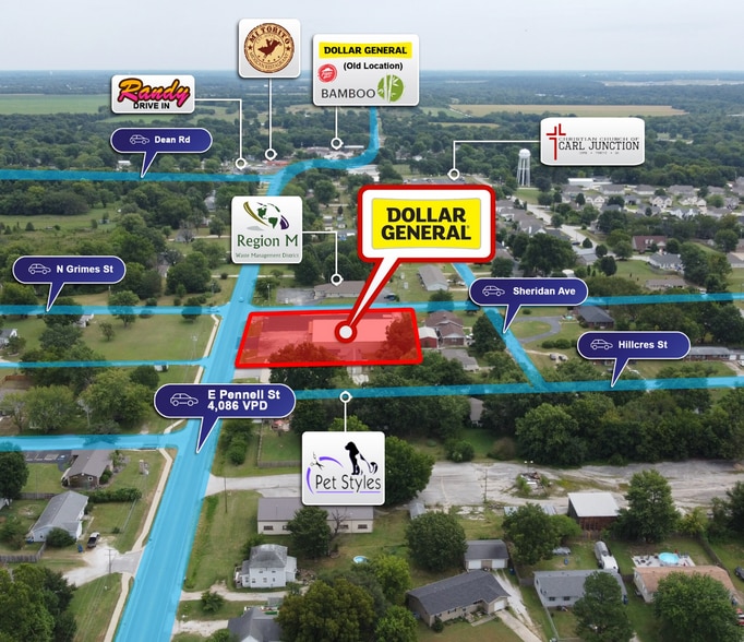 710 E Pennell St, Carl Junction, MO for sale - Building Photo - Image 2 of 4