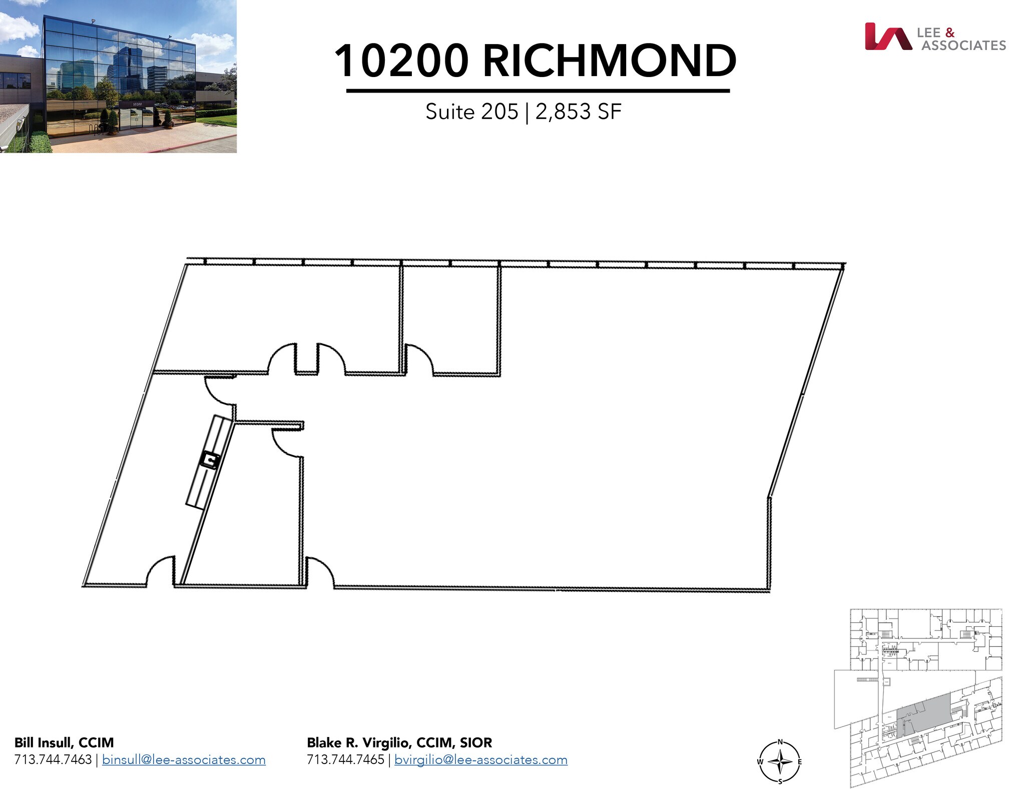 10200 Richmond Ave, Houston, TX for lease Floor Plan- Image 1 of 3