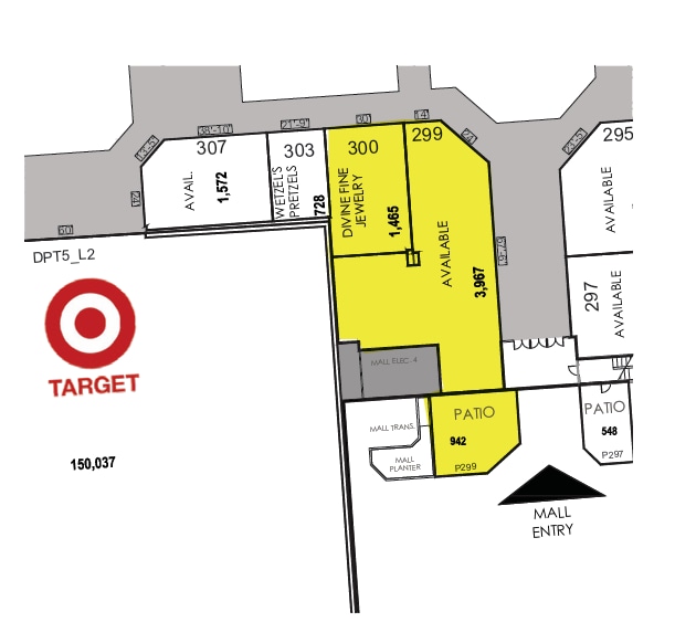 272 E Via Rancho Pkwy, Escondido, CA for lease Floor Plan- Image 1 of 2
