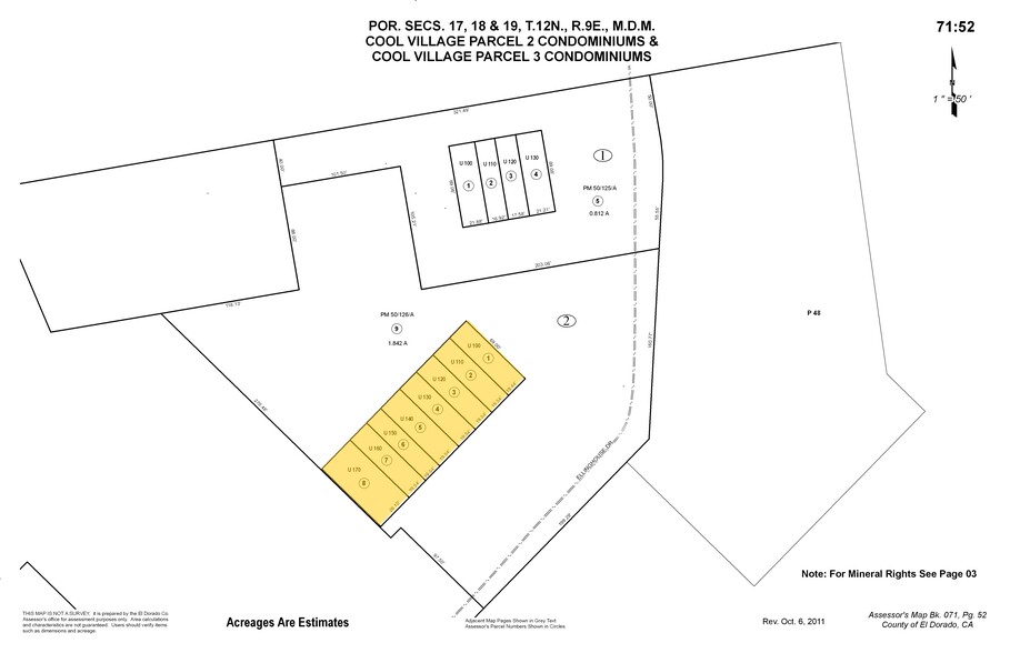 5020 Ellinghouse Dr, Cool, CA for lease - Plat Map - Image 2 of 2