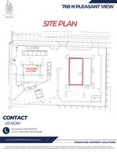 768 N Pleasant View Rd, Post Falls, ID for lease Site Plan- Image 1 of 1