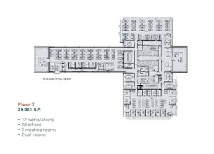 510 W Georgia St, Vancouver, BC for lease Floor Plan- Image 1 of 1