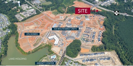 000 Dr Calvin Jones Hwy, Wake Forest, NC - AERIAL  map view - Image1