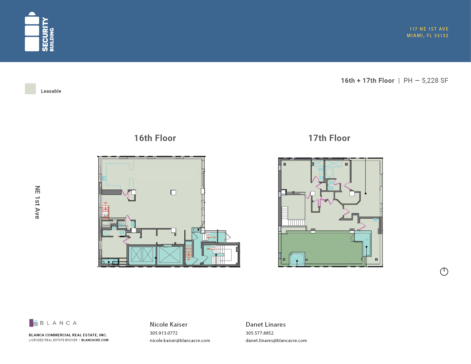 117 NE 1st Ave, Miami, FL for lease Floor Plan- Image 1 of 1