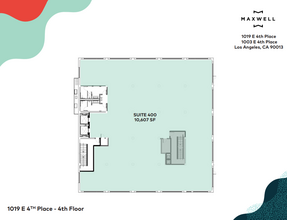 1019 E 4th Pl, Los Angeles, CA for lease Floor Plan- Image 1 of 1