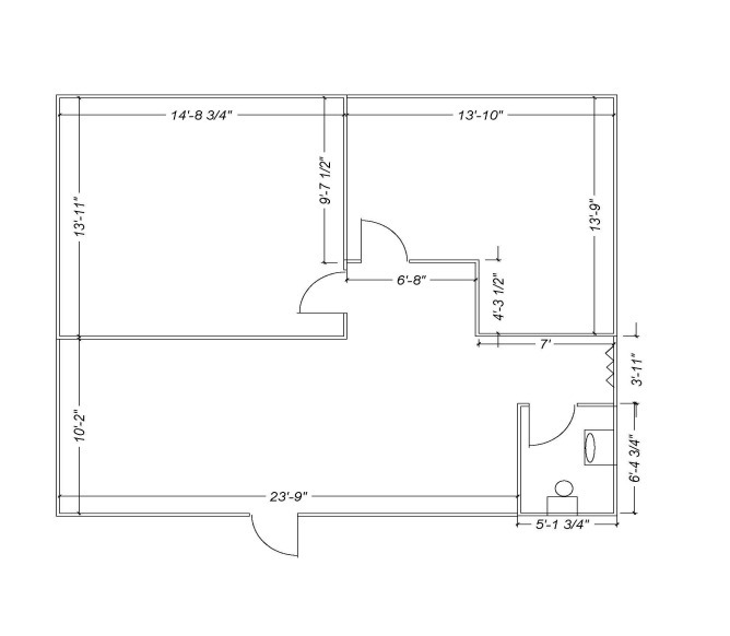 245 W Roosevelt Rd, West Chicago, IL for lease Floor Plan- Image 1 of 1