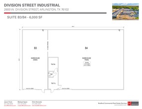 2800 W Division St, Arlington, TX for lease Site Plan- Image 1 of 2