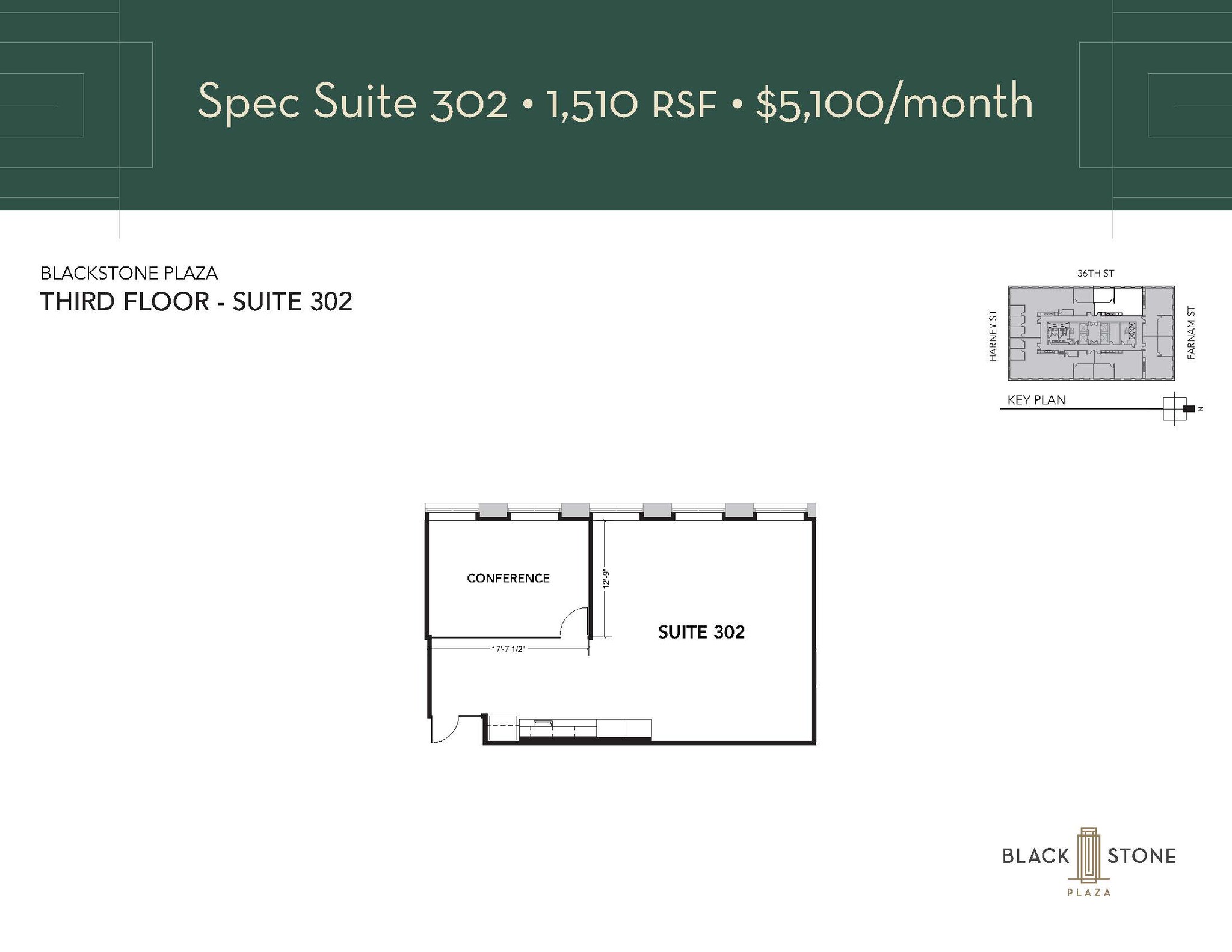 3555 Farnam, Omaha, NE for lease Floor Plan- Image 1 of 1