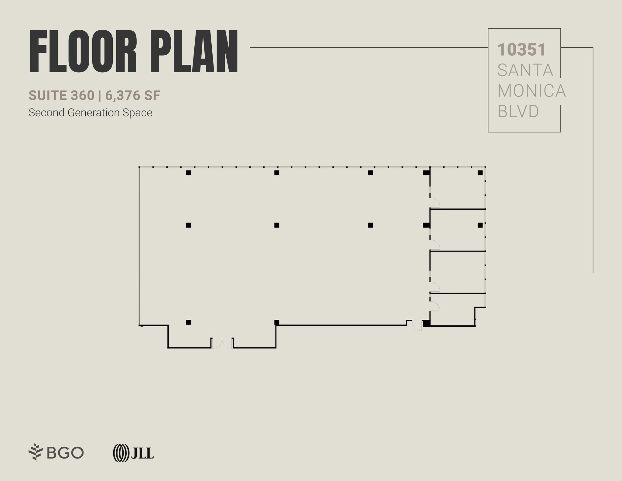 10351 Santa Monica Blvd, Los Angeles, CA for lease Site Plan- Image 1 of 1