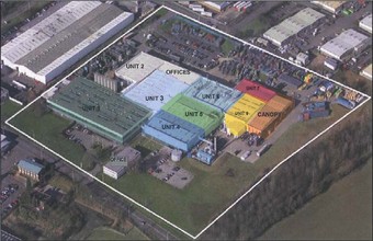 Halesfield 7, Telford, SHR - aerial  map view