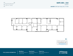 2805 Dallas Pkwy, Plano, TX for lease Floor Plan- Image 2 of 2