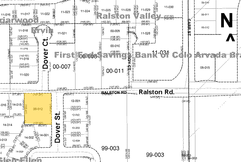 8600 Ralston Rd, Arvada, CO for lease - Plat Map - Image 2 of 2