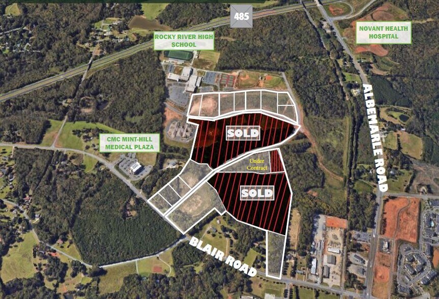 Allen Station Dr, Mint Hill, NC for sale - Clear Creek Bus Park 2.20.20 - Image 1 of 1