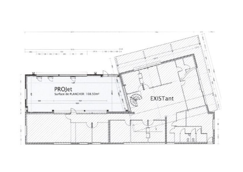 Office in Poitiers for lease - Floor Plan - Image 2 of 2