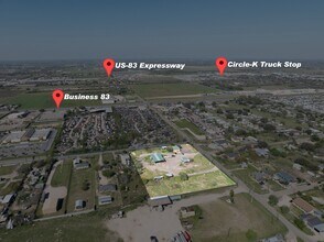 101 E Crockett Ave, Alamo, TX - AERIAL map view