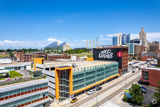 1724 Main St, Kansas City, MO - aerial  map view