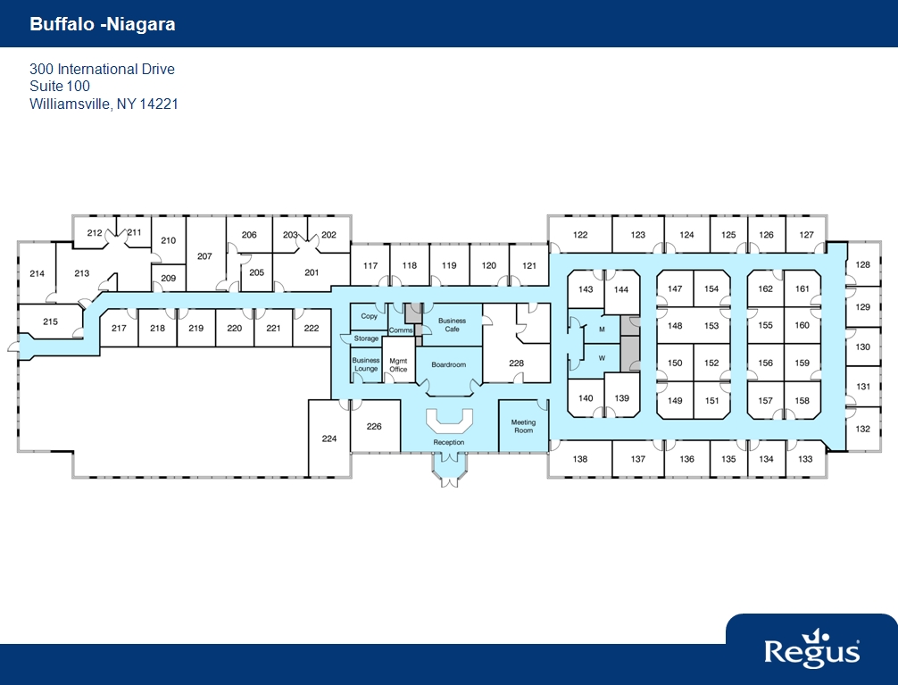 300 International Dr, Williamsville, NY for lease Floor Plan- Image 1 of 2