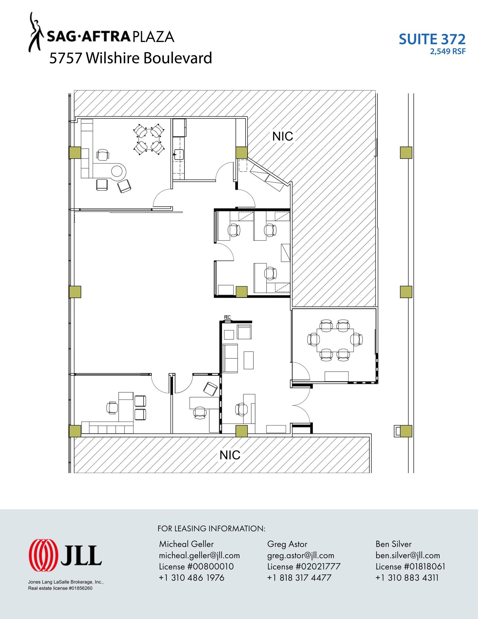 5757 Wilshire Blvd, Los Angeles, CA for lease Site Plan- Image 1 of 1