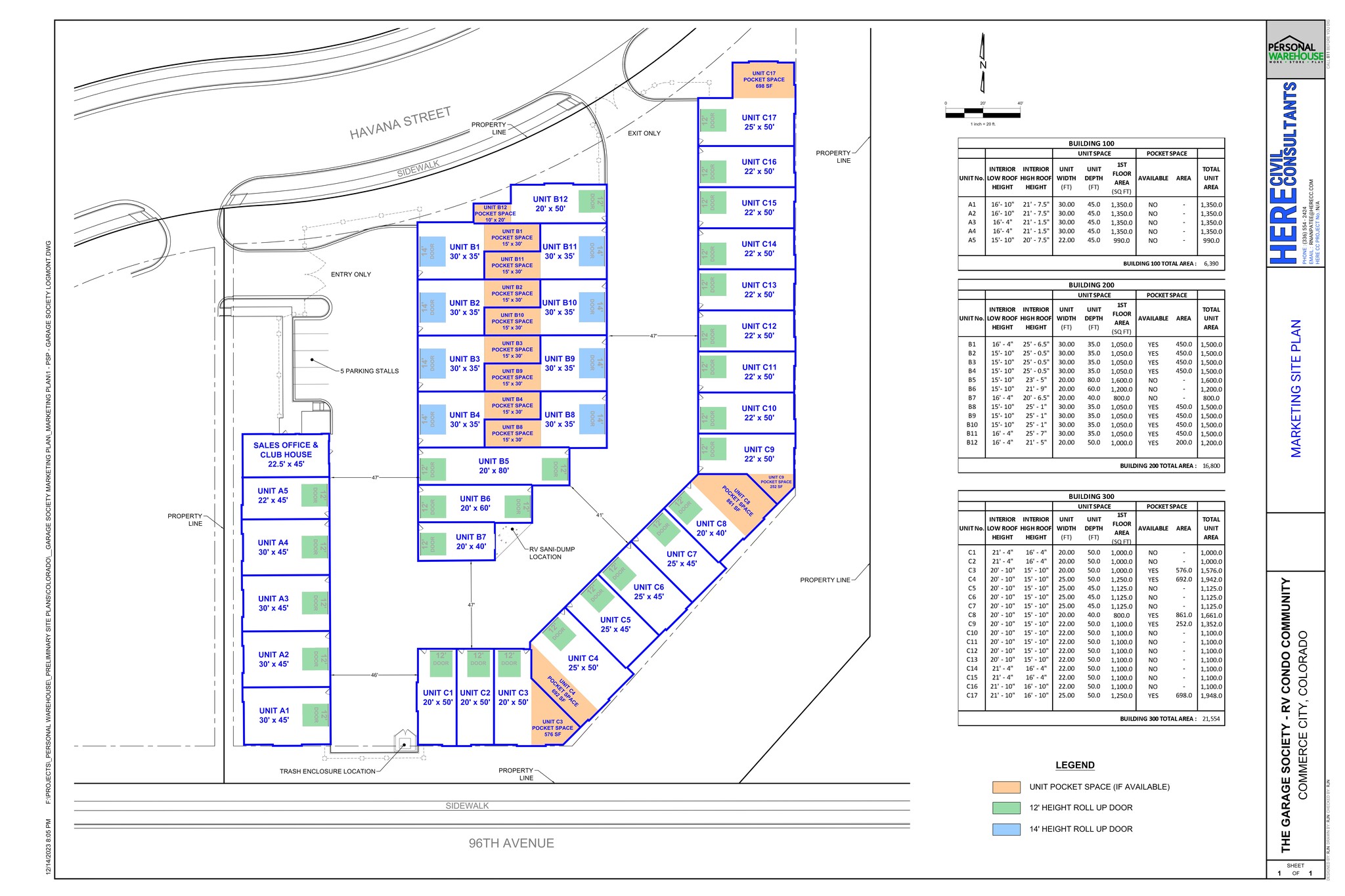 9658 Havana St, Commerce City, CO for lease Site Plan- Image 1 of 1