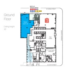 5 Times Sq, New York, NY for lease Floor Plan- Image 1 of 1
