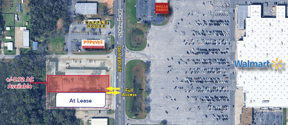 610 Schillinger Rd S, Mobile, AL for lease - Building Photo - Image 1 of 3