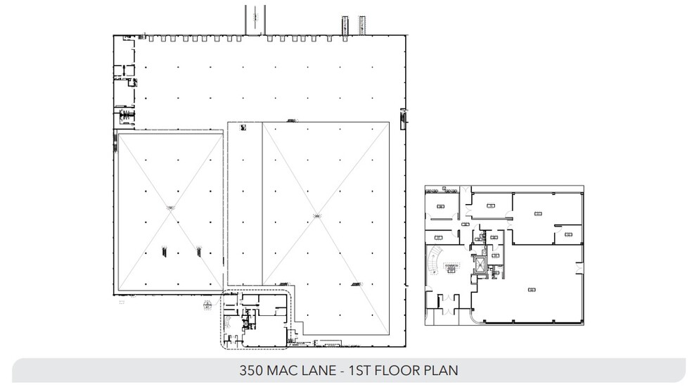 300-390 Mac Ln, Keasbey, NJ for lease - Floor Plan - Image 3 of 4